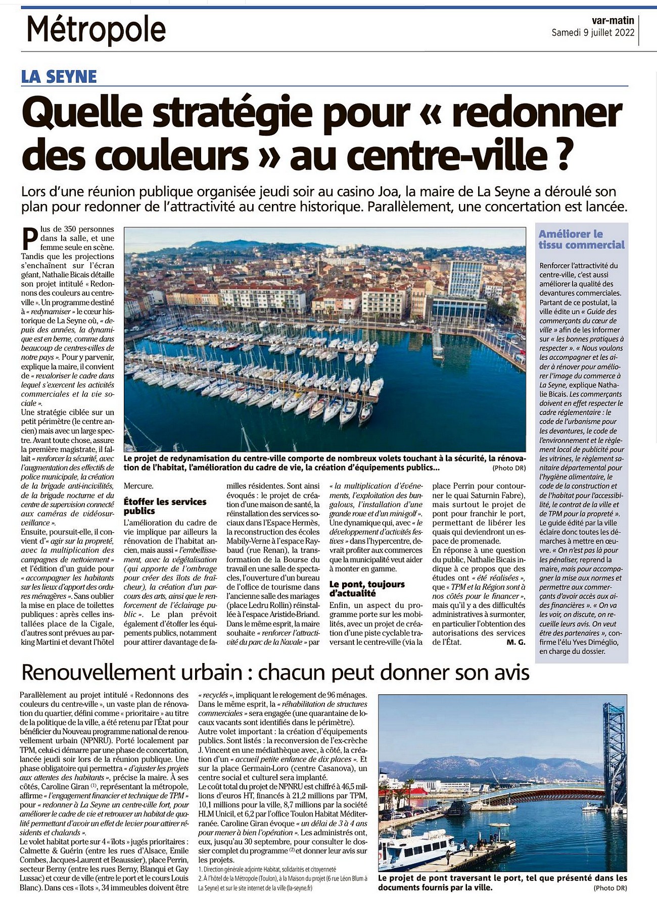 Couleurs centre ville