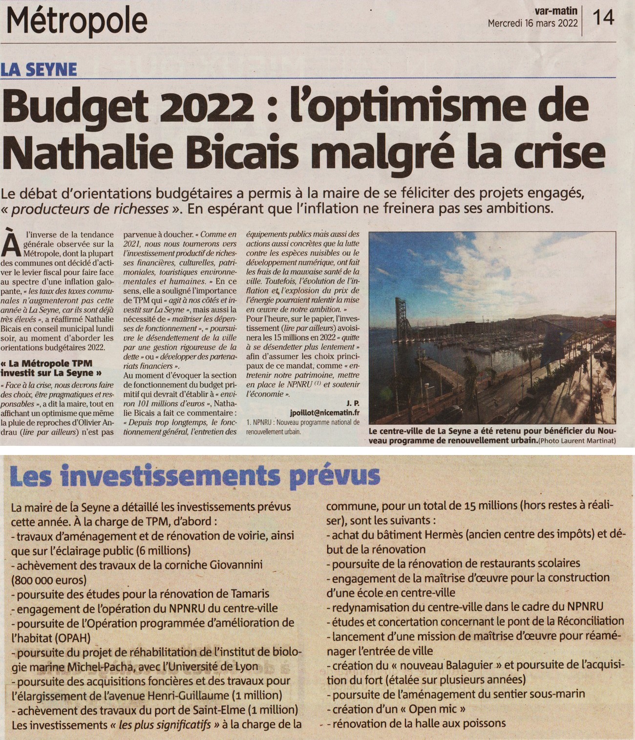 Vazrmatin-Budget 2022