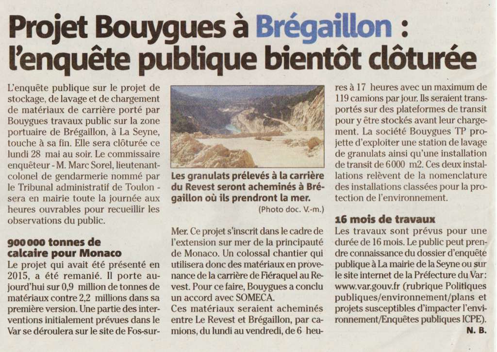 Varmatin- Brégaillon - Bouygues